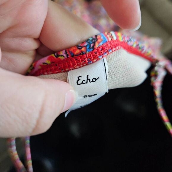 NWOT Echo Paisley Slimming One-Piece Swimsuit - Picture 9 of 11